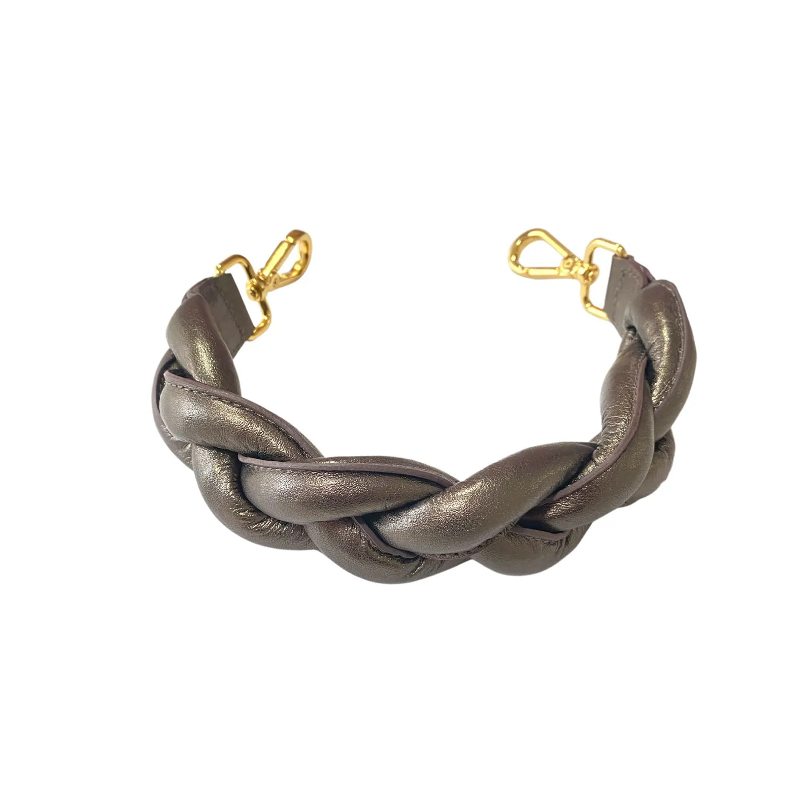 ALÇA TRANÇA G metal grey