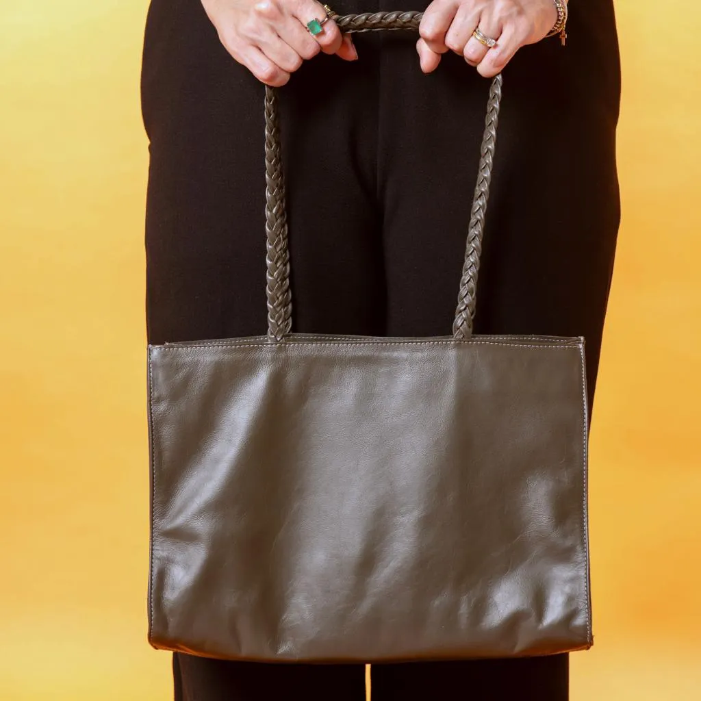 MEGGY TOTE green MILITAR