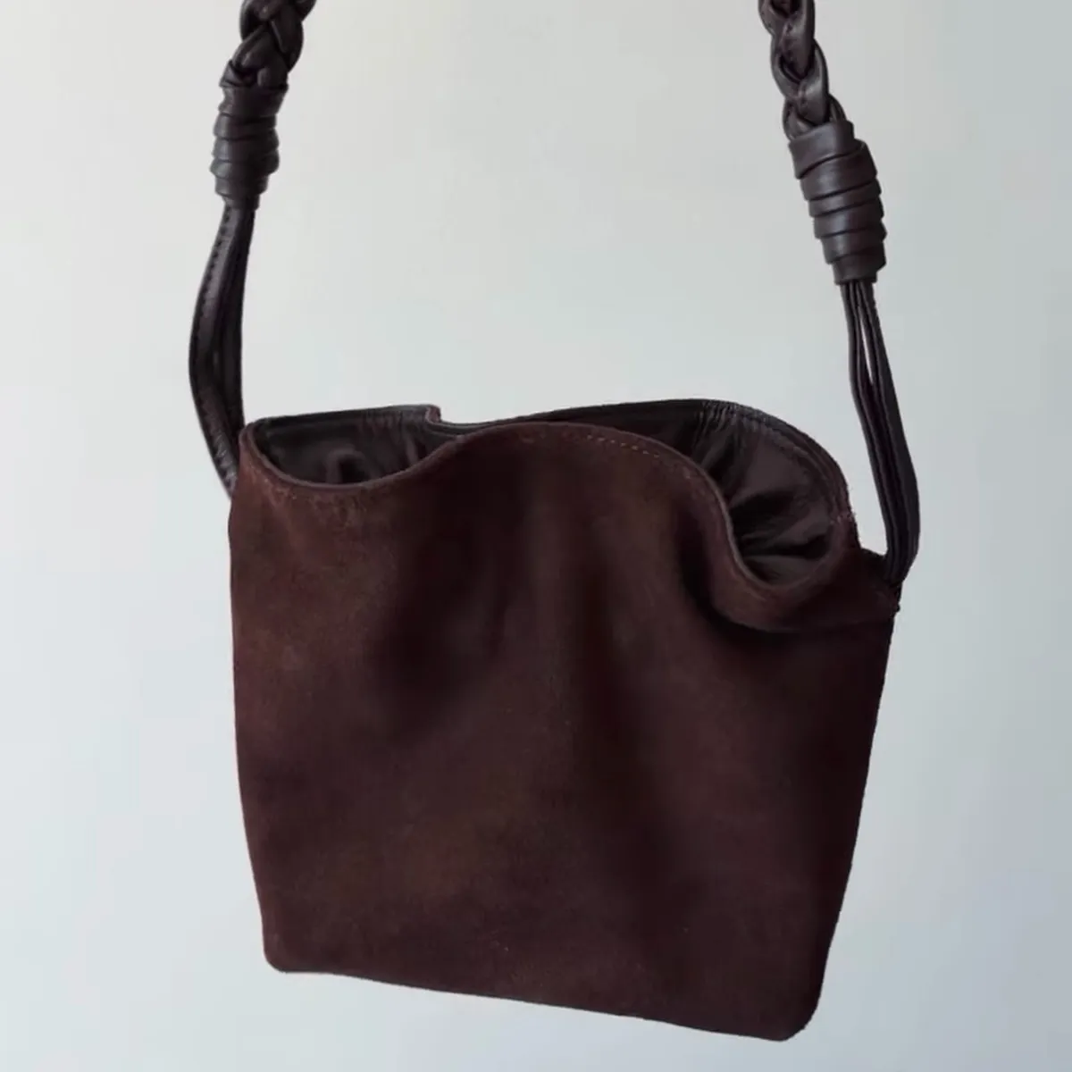 MINI MEGGY SUEDE COFFEE